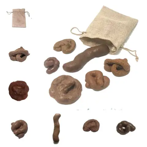 6 Teile/satz Realistische Scheiße Turd Unfug Simulation Kunststoff Unfug Gadget Klassische Scheiße Menschliche Poop Lustige Gefälschte Poop Streich Streich