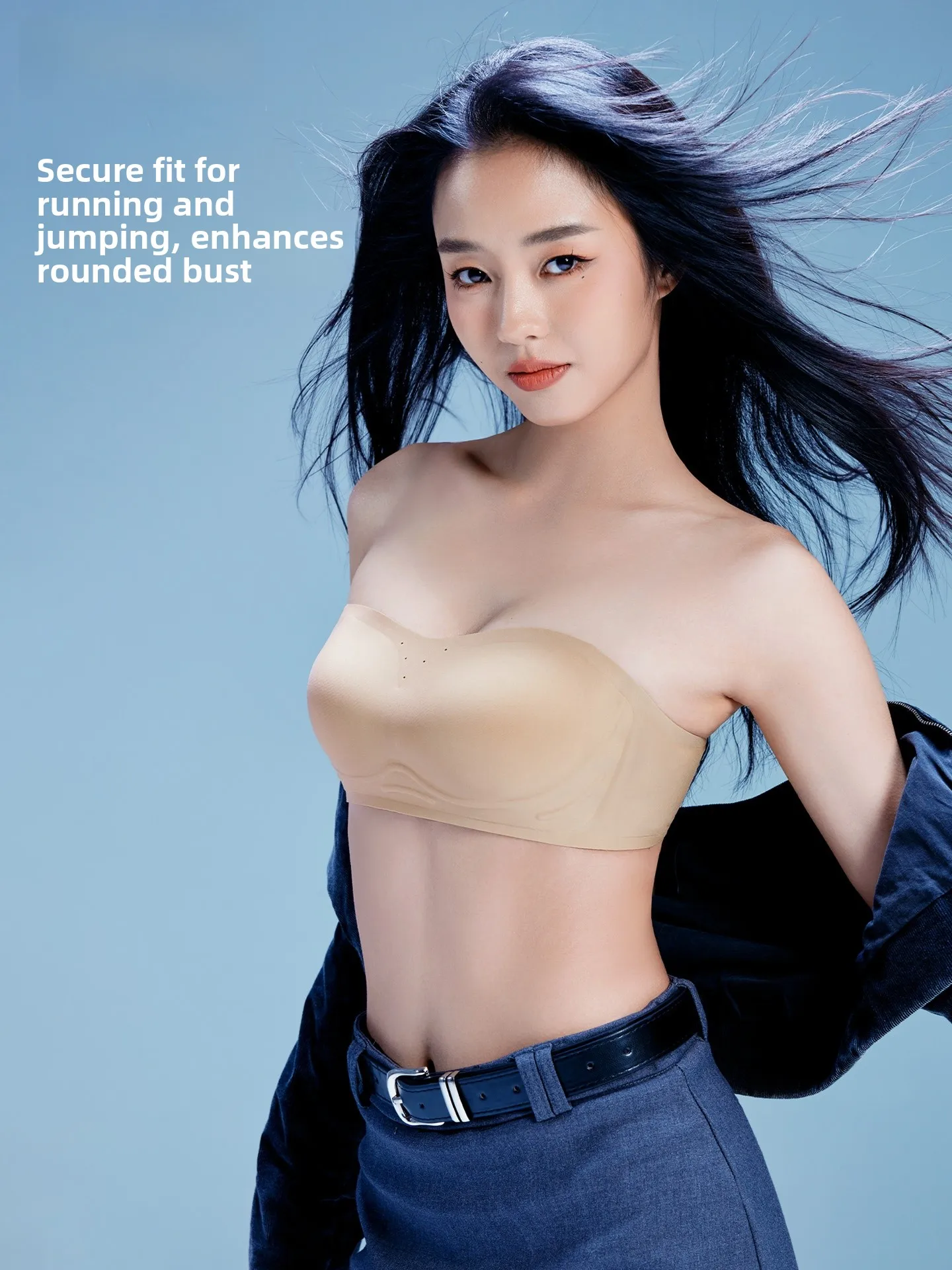 Бесшовный бюстгальтер-бандо с мягкой поддержкой и защитой от скольжения, без боковых бретелек, для молодых женщин, комфортный, без бретелек, топ-бандо
Бесшовный бюстгальтер-бандо с мягкой поддержкой и защитой от скольжения, без боковых бретелек, для молодых женщин, комфортный, без бретелек, топ-бандо