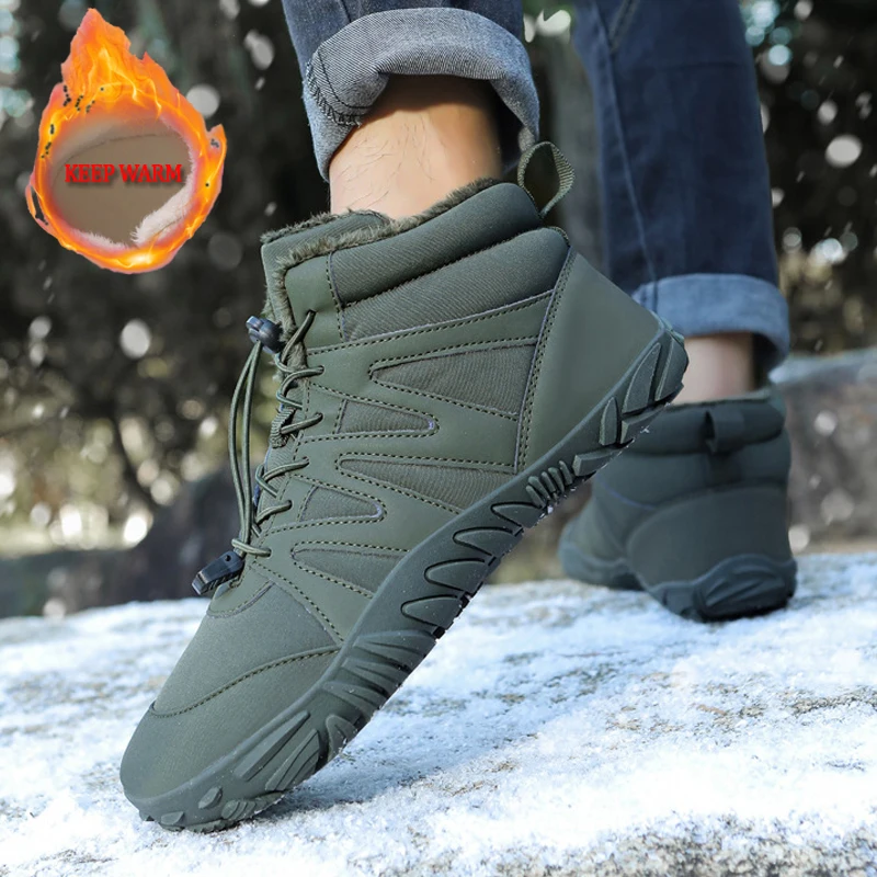 2025 New Snow Boots Men Outdoor Sports Cotton Shoes With Plush Lining Boots Wear-Resistant And Non Slip Snow Boots Women
2025 New Snow Boots Men Outdoor Sports Cotton Shoes With Plush Lining Boots Wear-Resistant And Non Slip Snow Boots Women