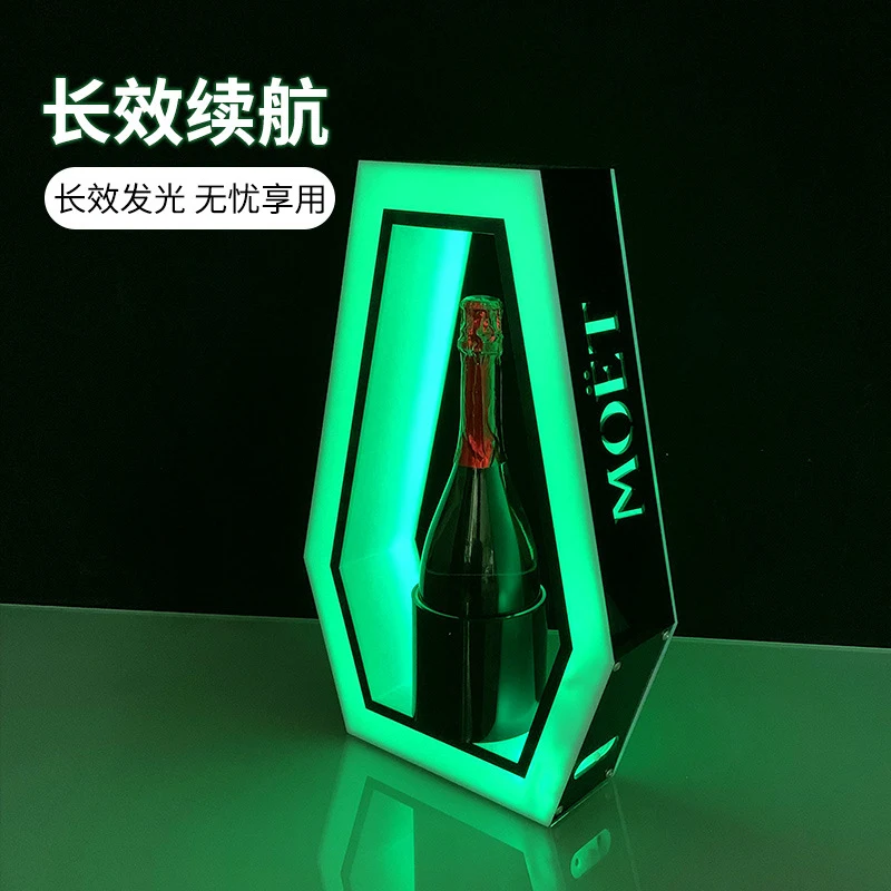 Ziyi LED Rechargeable Luminous Base Bar Wine Stand Champagne Display Rack Colorful KTV Special Wine Rack High-end
Ziyi LED Rechargeable Luminous Base Bar Wine Stand Champagne Display Rack Colorful KTV Special Wine Rack High-end