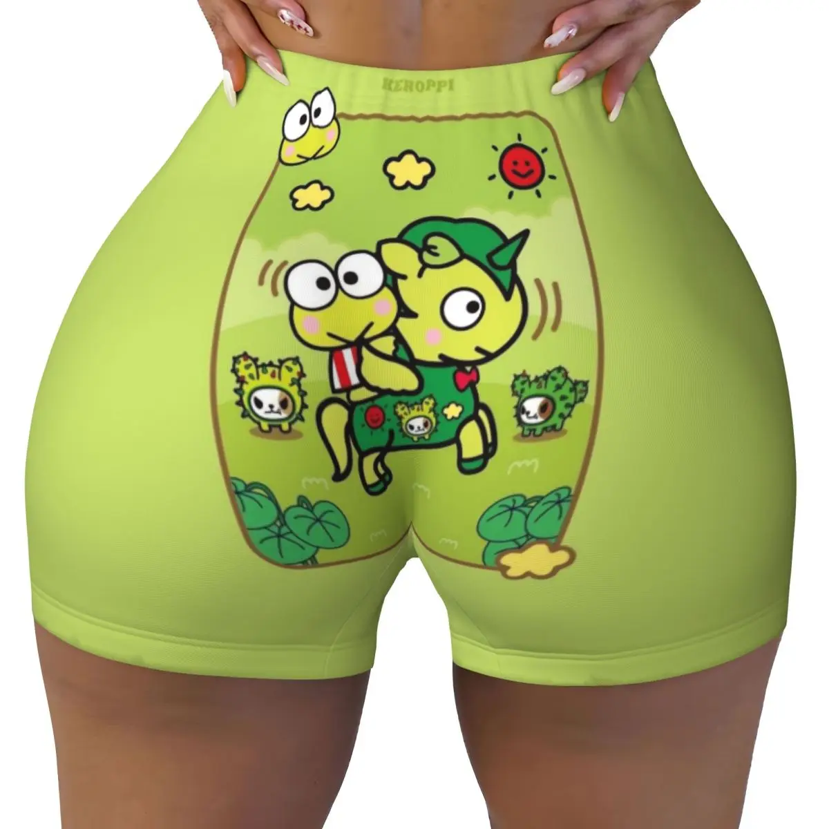 Пользовательские милые Kerokero Keroppi шорты для бега, волейбола, спортивные шорты, женские спортивные шорты для йоги
Пользовательские милые Kerokero Keroppi шорты для бега, волейбола, спортивные шорты, женские спортивные шорты для йоги