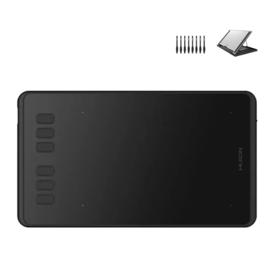 Inspiroy H640P Drawing Tablet, 6x4 inch Digital Art with ST300 Adjustable Drawing Tablet Stand
Inspiroy H640P Drawing Tablet, 6x4 inch Digital Art with ST300 Adjustable Drawing Tablet Stand