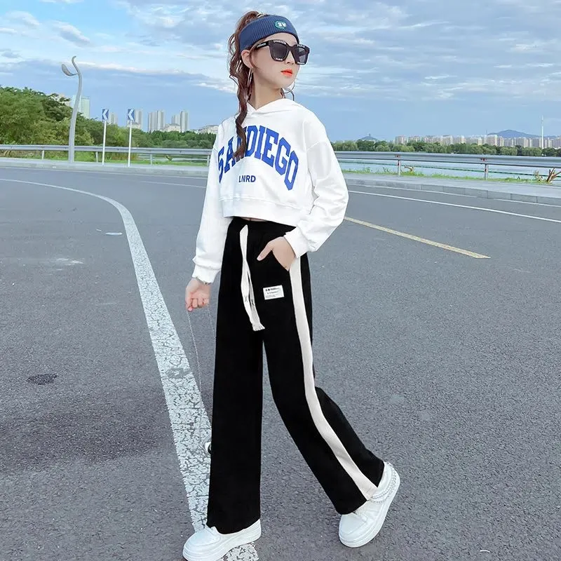 Весна Осень Девушки Хлопок Алфавит Толстовка+Дристринг Полосатый Sweatpant Школа Дети Tracksuit Ребенок Экипировка Crop Топы Набор 5-16 Лет
Весна Осень Девушки Хлопок Алфавит Толстовка+Дристринг Полосатый Sweatpant Школа Дети Tracksuit Ребенок Экипировка Crop Топы Набор 5-16 Лет