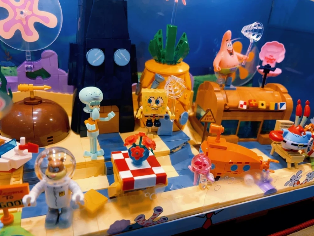 AREAX Spongebob Squarepants Transparent Dustproof Display Box Integrated Building Blocks Storage Display Case Gift For
AREAX Spongebob Squarepants Transparent Dustproof Display Box Integrated Building Blocks Storage Display Case Gift For