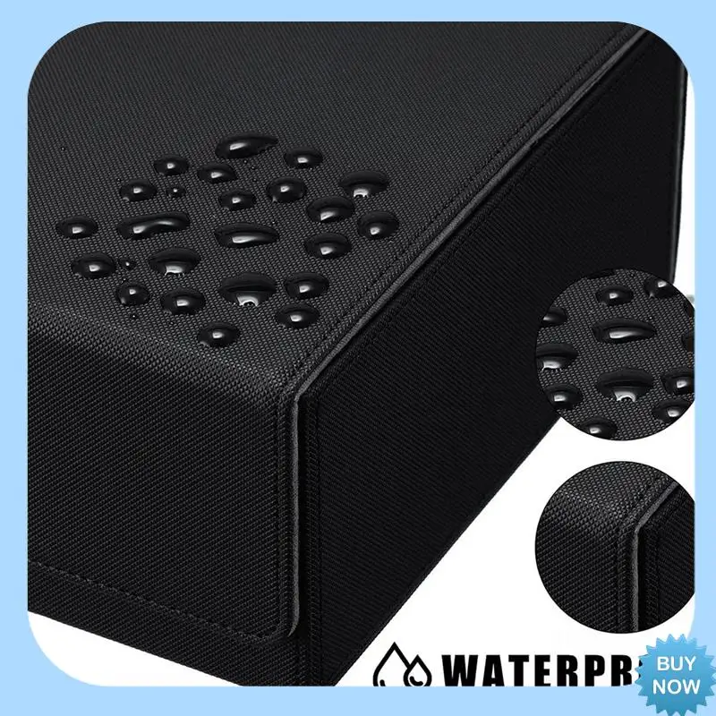 A47Z 1Set 550+ Card Deck Case For Trading Cards Magnetic Card Storage Box Top Side-Loading Deck Case Game Cards Box Black Black
A47Z 1Set 550+ Card Deck Case For Trading Cards Magnetic Card Storage Box Top Side-Loading Deck Case Game Cards Box Black Black