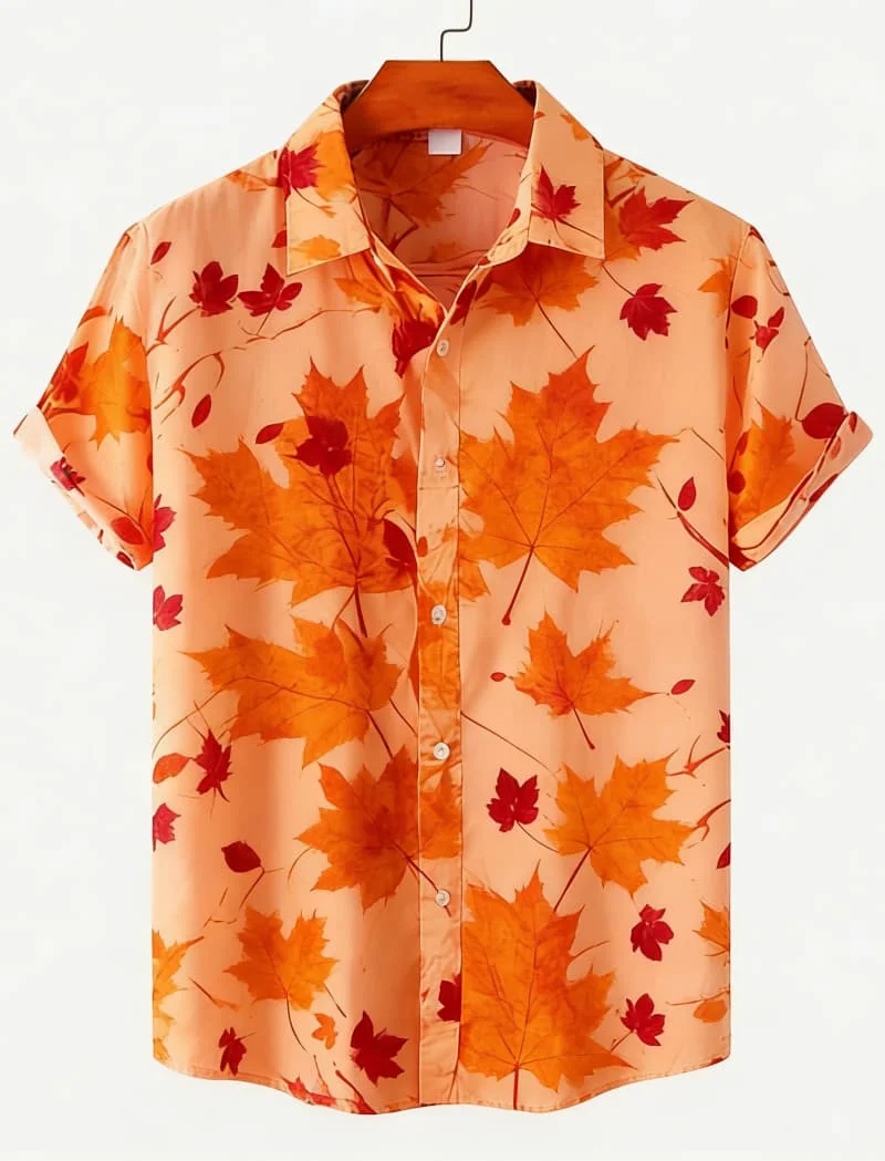 Men's Trendy Floral Print Short Sleeve Shirt Summer Casual Fashion For Daily Wear Holiday Street Style And Everyday Outfits
Men's Trendy Floral Print Short Sleeve Shirt Summer Casual Fashion For Daily Wear Holiday Street Style And Everyday Outfits