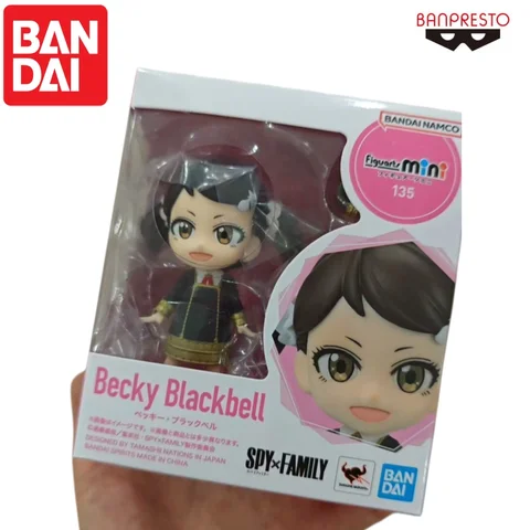 Bandai In Stock Original Spyfamily Becky Blackbell Doll Brand New Boxed Animation Anime Characters Garage Banpresto Ornaments