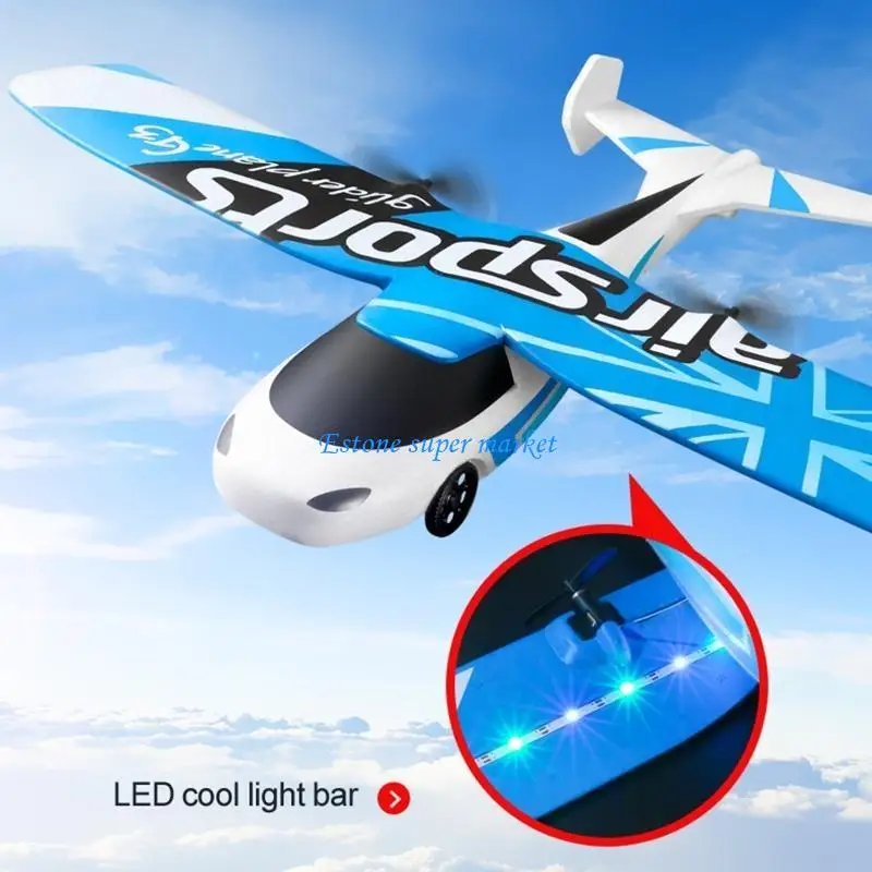 090B Remote Control Flying Car Glider LED Aircraft Drift Sliding EPP Aircraft Flying Toy Easy Operation for Beginner Children
090B Remote Control Flying Car Glider LED Aircraft Drift Sliding EPP Aircraft Flying Toy Easy Operation for Beginner Children