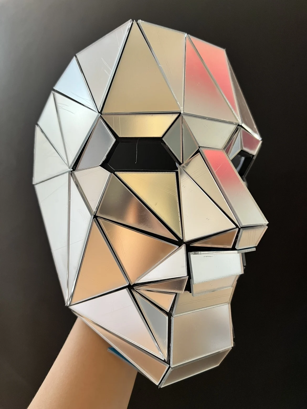 Glitter Mirror Face Mask Festival Masquerade Mask for Women Mens Cosplay Party Ball Club Silver Mask DJ Stage Show Coatume Props
Glitter Mirror Face Mask Festival Masquerade Mask for Women Mens Cosplay Party Ball Club Silver Mask DJ Stage Show Coatume Props
