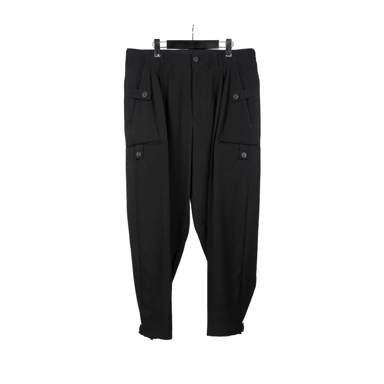 Мужские повседневные брюки FANDISHI, черные, однотонные, на пуговицах, свободного кроя, удобные, длинные
Мужские повседневные брюки FANDISHI, черные, однотонные, на пуговицах, свободного кроя, удобные, длинные