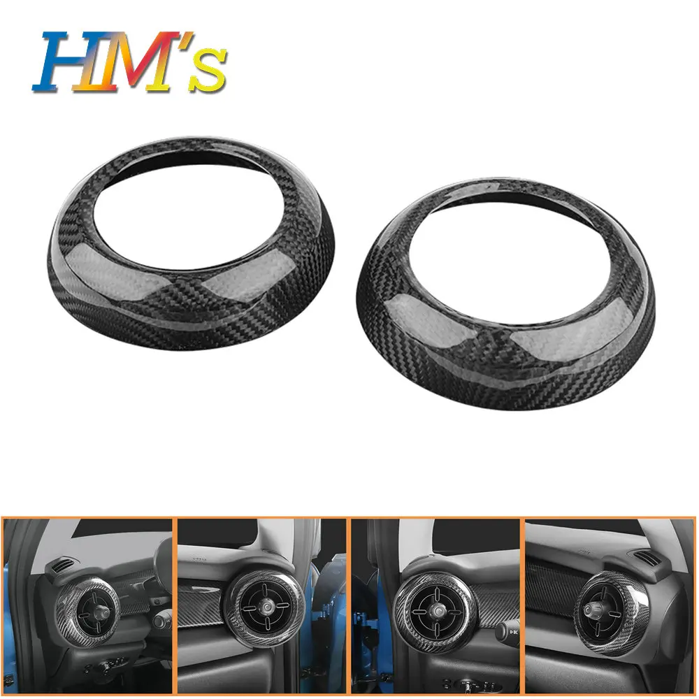 Car Air Outlet Cover for Mini Cooper F55-F57 2022 Accessories real Carbon Fiber Dashboard Left and Right Air Outlet Frame Circle
Car Air Outlet Cover for Mini Cooper F55-F57 2022 Accessories real Carbon Fiber Dashboard Left and Right Air Outlet Frame Circle
