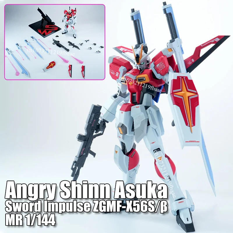 Angry Shinn Asuka Model Sword Impulse ZGMF-X56S/β MR 1/144 Toys Assembly Model Kit Action Figures Plastic Model Kit Gift
Angry Shinn Asuka Model Sword Impulse ZGMF-X56S/β MR 1/144 Toys Assembly Model Kit Action Figures Plastic Model Kit Gift