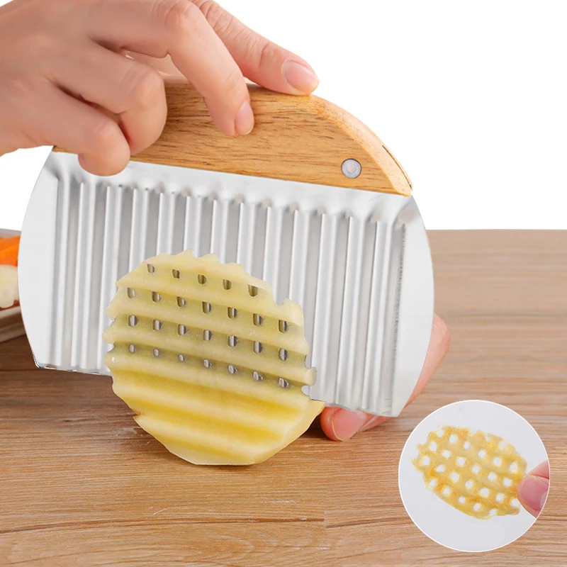 French Fries Cutter Stainless Steel Potato Slicer Vegetable Chopper Veggie Slicer Durable Kitchen Gadgets Cutter
French Fries Cutter Stainless Steel Potato Slicer Vegetable Chopper Veggie Slicer Durable Kitchen Gadgets Cutter