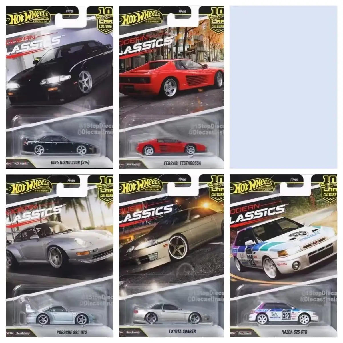 Новые модели Hot Wheels Fpy86: Современные классические Ferrari, Porsche 993 GT2, Toyota, Nissan. Оригинальные литые коллекционные машинки 2026 года.
Новые модели Hot Wheels Fpy86: Современные классические Ferrari, Porsche 993 GT2, Toyota, Nissan. Оригинальные литые коллекционные машинки 2026 года.