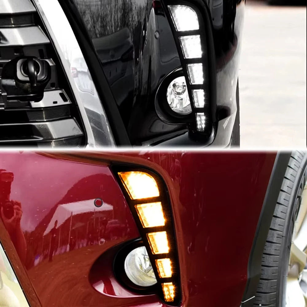 LED Daytime Running Light For Toyota Highlander 2017 2018 2019 DRL Front Bumper Daylights Turn Signal Fog Lamp White Yellow 12V
LED Daytime Running Light For Toyota Highlander 2017 2018 2019 DRL Front Bumper Daylights Turn Signal Fog Lamp White Yellow 12V