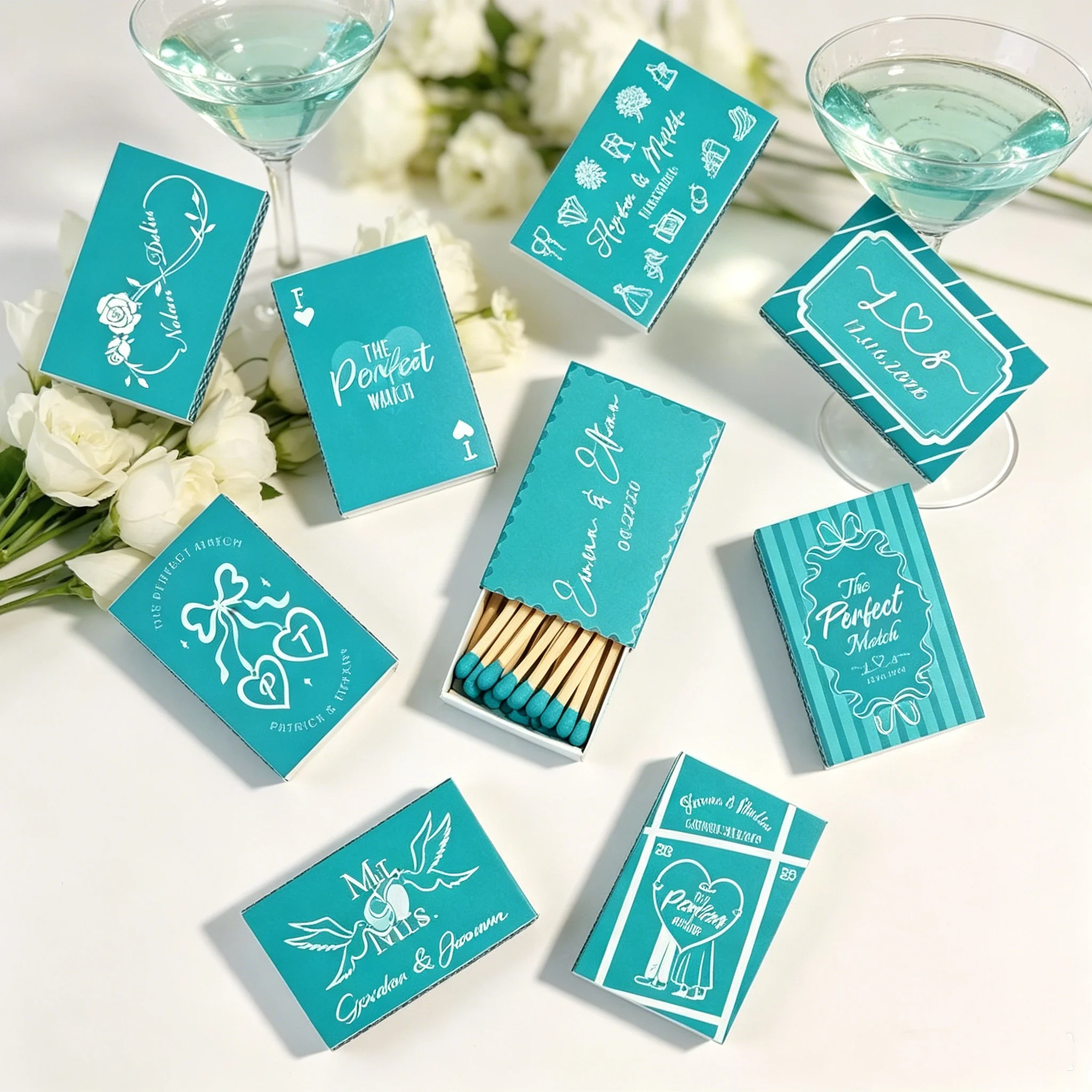 Customized Matchboxes, Personalize with Any Design, Unique Favors for Birthday, Vintage Party, Anniversary & Wedding
Customized Matchboxes, Personalize with Any Design, Unique Favors for Birthday, Vintage Party, Anniversary & Wedding
