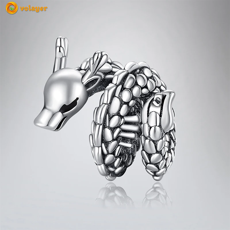 Volaye бусины из стерлингового серебра 925 пробы, мини-подвески в виде дракона, подходят для браслетов или ожерелья, женские ювелирные изделия своими руками, идеальный подарок для девочек
Volaye бусины из стерлингового серебра 925 пробы, мини-подвески в виде дракона, подходят для браслетов или ожерелья, женские ювелирные изделия своими руками, идеальный подарок для девочек