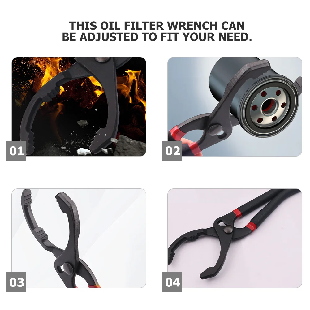 10 Inch Oil Filter Wrench Adjustable Tool Set Durable Material Comfortable Grip Multi Functional Automotive Repair
10 Inch Oil Filter Wrench Adjustable Tool Set Durable Material Comfortable Grip Multi Functional Automotive Repair