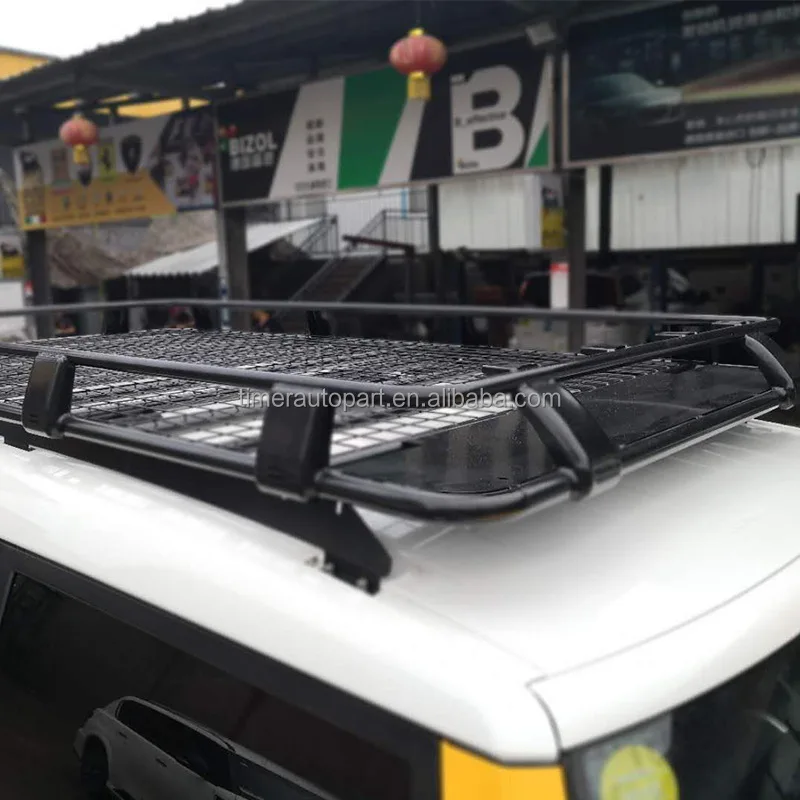 Внедорожный сверхмощный грузовой лоток 4x4, багажник на крыше, багажник на крышу для FJ Cruiser 2011 г.
Внедорожный сверхмощный грузовой лоток 4x4, багажник на крыше, багажник на крышу для FJ Cruiser 2011 г.