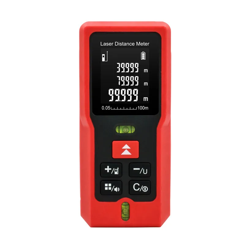 IP54 Measure with 2 Bubble Levels Bigger Clear Backlight 100m Laser Distance Meter
IP54 Measure with 2 Bubble Levels Bigger Clear Backlight 100m Laser Distance Meter
