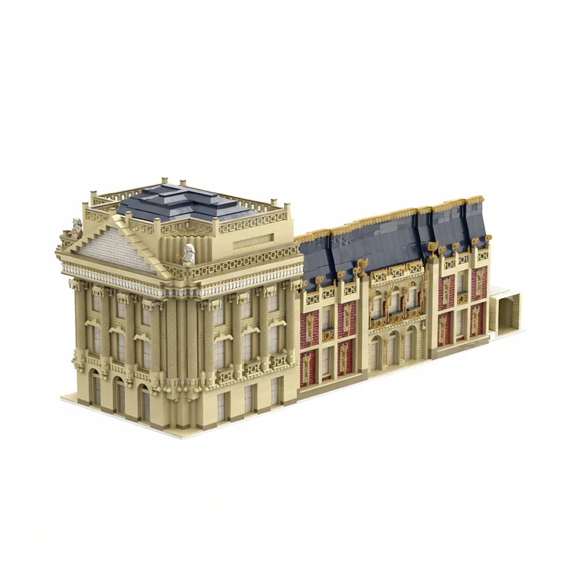 4215 деталей MOC Замок Версаль, Часть 3, Архитектурная модель, Строительные блоки, Конструктор, Рождественские подарки, Кирпичики, Идея для детей
4215 деталей MOC Замок Версаль, Часть 3, Архитектурная модель, Строительные блоки, Конструктор, Рождественские подарки, Кирпичики, Идея для детей