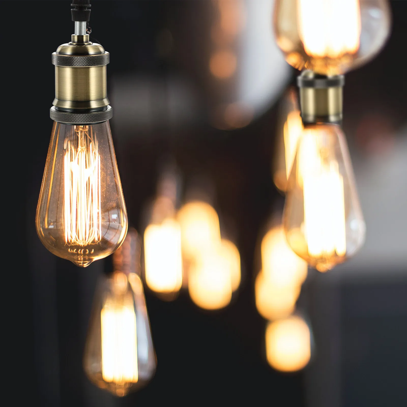 Набор из 6 штук: Премиальные алюминиевые ретро-держатели для ламп E27, компактные, прочные, в винтажном стиле, для промышленного использования, дома, офиса, книжного магазина
Набор из 6 штук: Премиальные алюминиевые ретро-держатели для ламп E27, компактные, прочные, в винтажном стиле, для промышленного использования, дома, офиса, книжного магазина