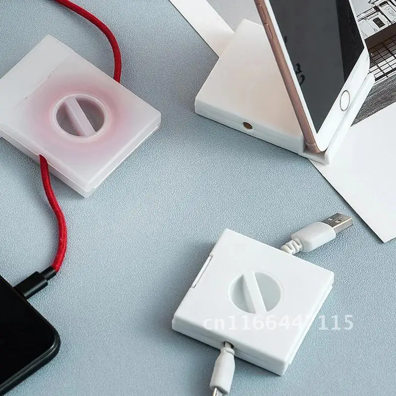 Storage Box For Charging Data Line Rotatable Wire Organizer Cable Winder Phone Holder Home Office Portable Cable Container
Storage Box For Charging Data Line Rotatable Wire Organizer Cable Winder Phone Holder Home Office Portable Cable Container