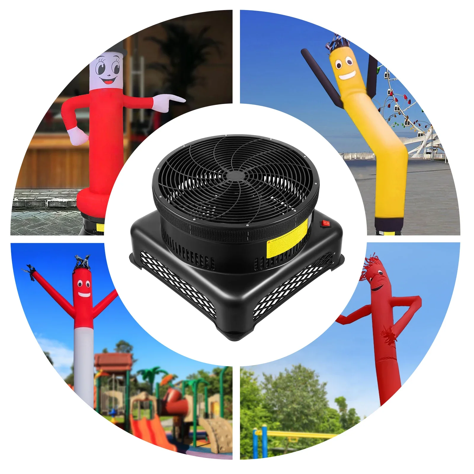 NEWEST Wacky Waving Dancing Tube Guy,750W Inflatable Balloon Fan (18''), for Outdoor Advertising,Halloween Christmas Party Decoration
NEWEST Wacky Waving Dancing Tube Guy,750W Inflatable Balloon Fan (18''), for Outdoor Advertising,Halloween Christmas Party Decoration