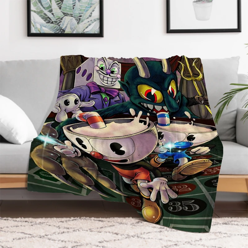 Cuphead Custom Blanket Sofa Winter Microfiber Bedding Fluffy Soft Blankets & Throws Knee Warm Fleece Nap Decorative Thick Cute
Cuphead Custom Blanket Sofa Winter Microfiber Bedding Fluffy Soft Blankets & Throws Knee Warm Fleece Nap Decorative Thick Cute