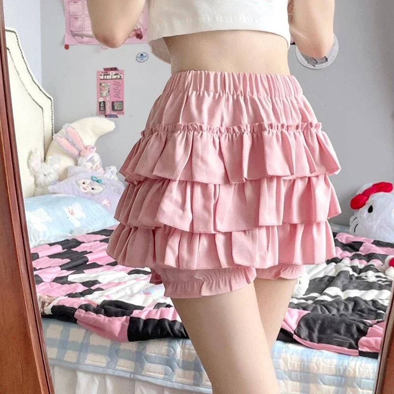 High Waist Women Mini Skirts Y2K Korean Sweet Ruffle Ball Gowns Skirts Summer Loose All Match Kawaii A Line Skirt New
High Waist Women Mini Skirts Y2K Korean Sweet Ruffle Ball Gowns Skirts Summer Loose All Match Kawaii A Line Skirt New