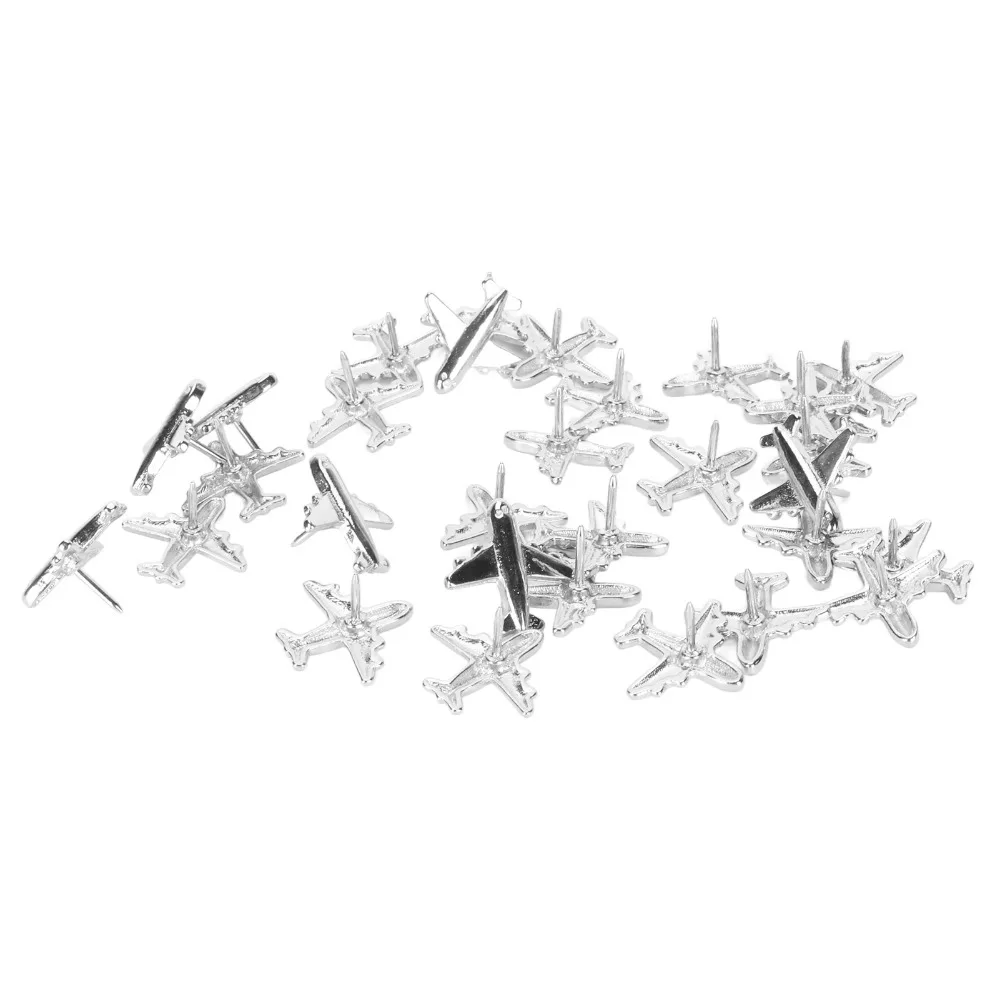 30pcs Silver/Gold Color Airplane Push Pins Airplane Shape Zinc Alloy Metal Airplane Push Pins with Storage Box Multipurpose
30pcs Silver/Gold Color Airplane Push Pins Airplane Shape Zinc Alloy Metal Airplane Push Pins with Storage Box Multipurpose