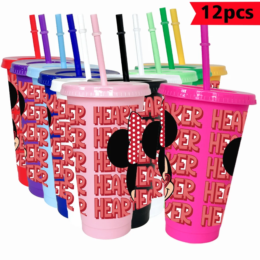 12Pcs/Pack Disney Mickey Mouse Bow 26oz Colored Plastic Birthday Party Drinking Utensils Juice Coffee Mug
12Pcs/Pack Disney Mickey Mouse Bow 26oz Colored Plastic Birthday Party Drinking Utensils Juice Coffee Mug