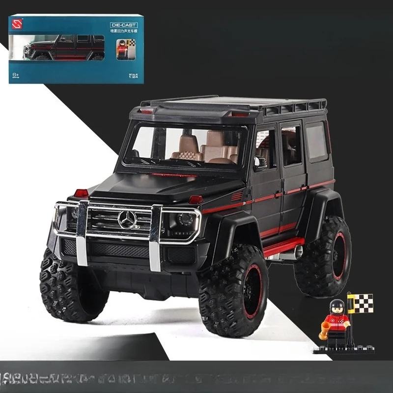 1:24 M BIG G G63 High Simulation Diecast Metal Alloy Model Car Sound Light Pull Back Collection Kids Toy Gifts A522
1:24 M BIG G G63 High Simulation Diecast Metal Alloy Model Car Sound Light Pull Back Collection Kids Toy Gifts A522