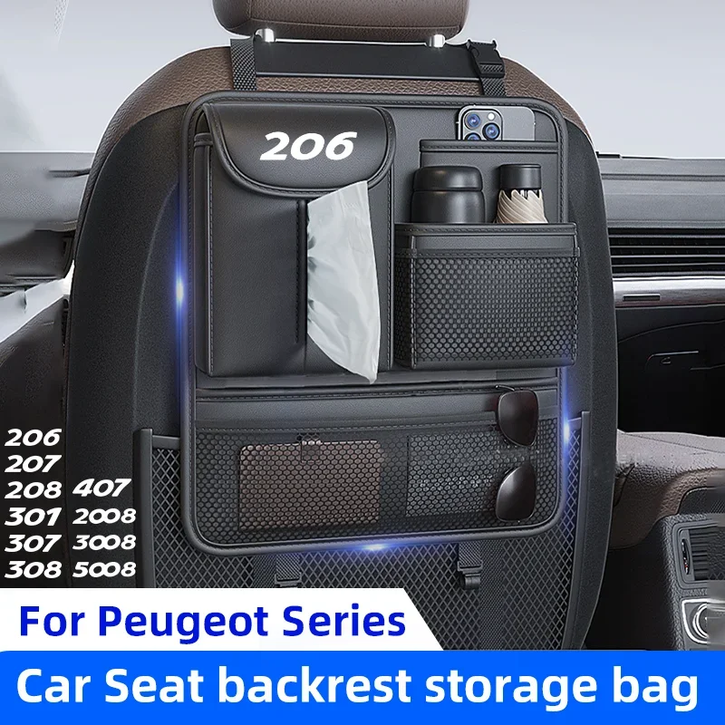 Car Seat Backrest Organizer Storage Bag For Peugeot 206 207 208 301 307 308 407 2008 3008 5008 Leather Backrest Hanging Mounted
Car Seat Backrest Organizer Storage Bag For Peugeot 206 207 208 301 307 308 407 2008 3008 5008 Leather Backrest Hanging Mounted