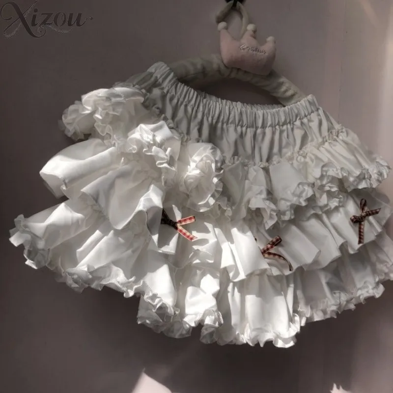 Japanese Y2K Lolita Sweetheart Cake Skirt Cute Ruffled Plaid Tutu Preppy 2025 Women Girl Bow Ball Grown Skirts White Gothic
Japanese Y2K Lolita Sweetheart Cake Skirt Cute Ruffled Plaid Tutu Preppy 2025 Women Girl Bow Ball Grown Skirts White Gothic