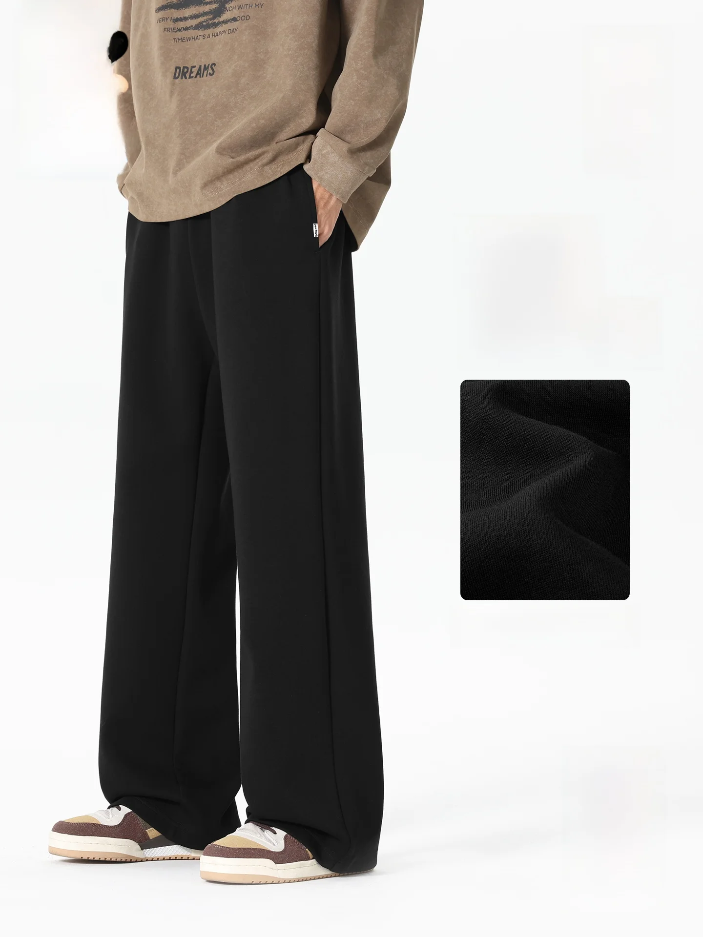 Мужские повседневные брюки с широкими штанинами на флисовой подкладке, американского стиля, свободного кроя, осенне-зимние, износостойкие
Мужские повседневные брюки с широкими штанинами на флисовой подкладке, американского стиля, свободного кроя, осенне-зимние, износостойкие