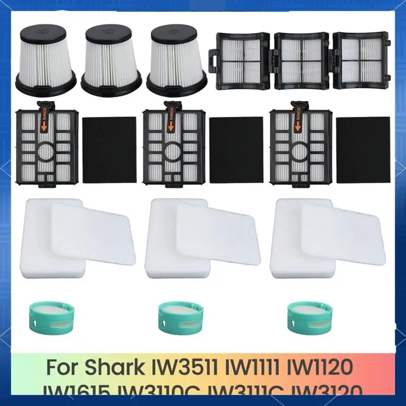 Комплект сменных фильтров для Shark IW3511 IW1111 IW1120 IW1615 IW3110C IW3111C IW3120, аксессуары для пылесоса
Комплект сменных фильтров для Shark IW3511 IW1111 IW1120 IW1615 IW3110C IW3111C IW3120, аксессуары для пылесоса