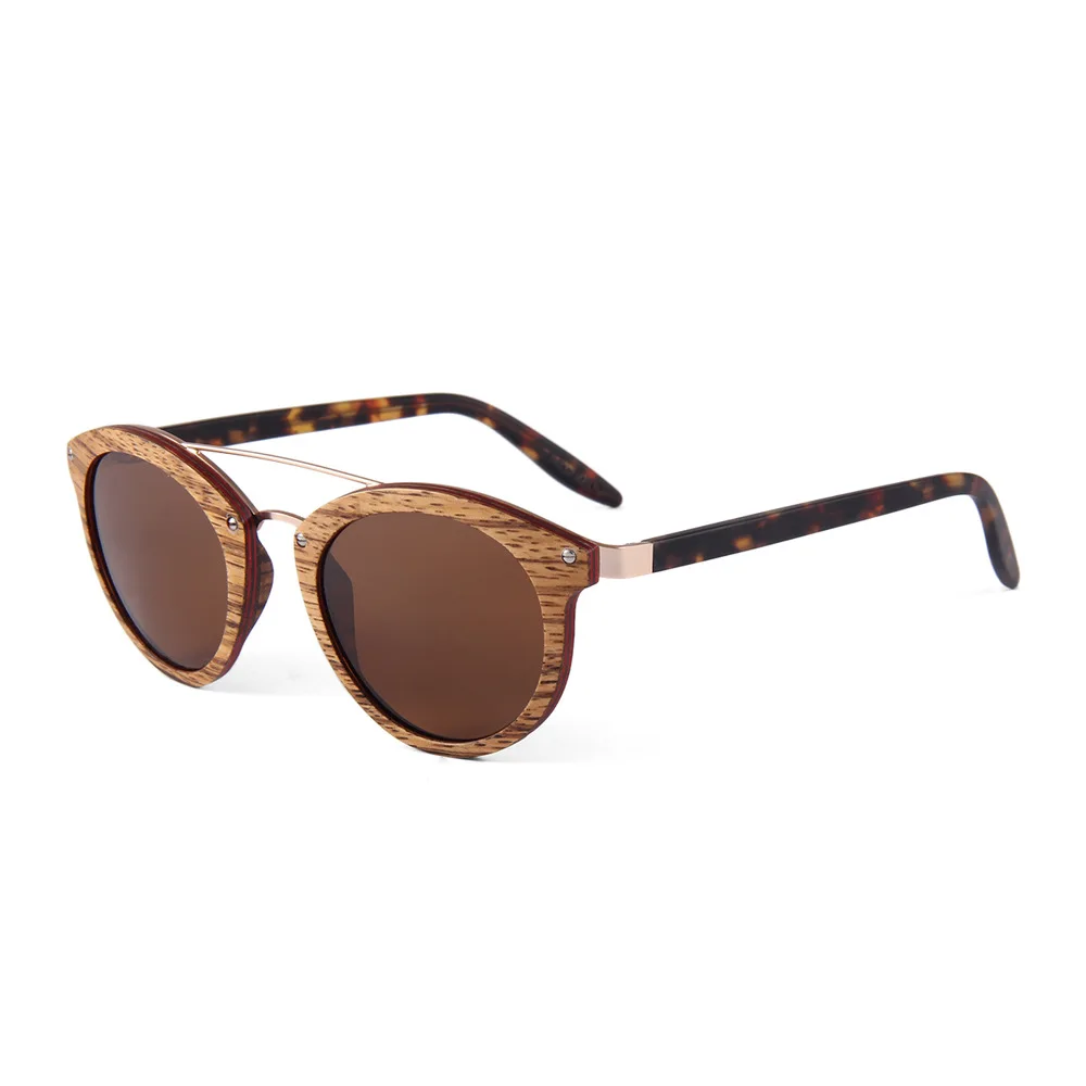 Full Wood Round Frame Double Bridge Sunglasses Unisex Polarized UV400 Classic Acetate Pin Temple European American Sun Glasses
Full Wood Round Frame Double Bridge Sunglasses Unisex Polarized UV400 Classic Acetate Pin Temple European American Sun Glasses