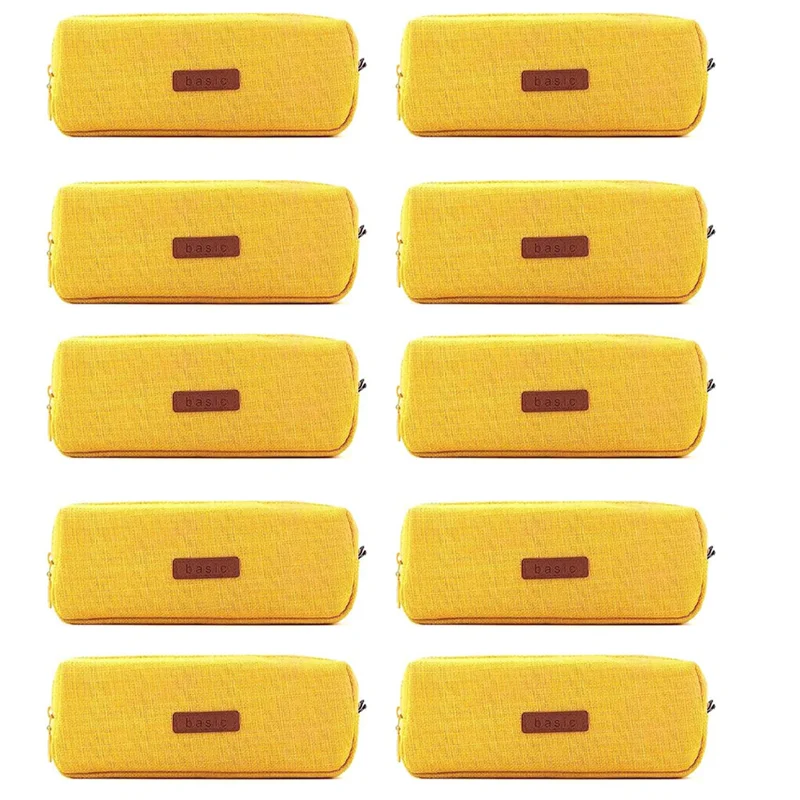 AB45 10 шт. студенческая сумка-карандаш для мелочей косметичка подходит для молодежи школьников имбирно-желтый
AB45 10 шт. студенческая сумка-карандаш для мелочей косметичка подходит для молодежи школьников имбирно-желтый