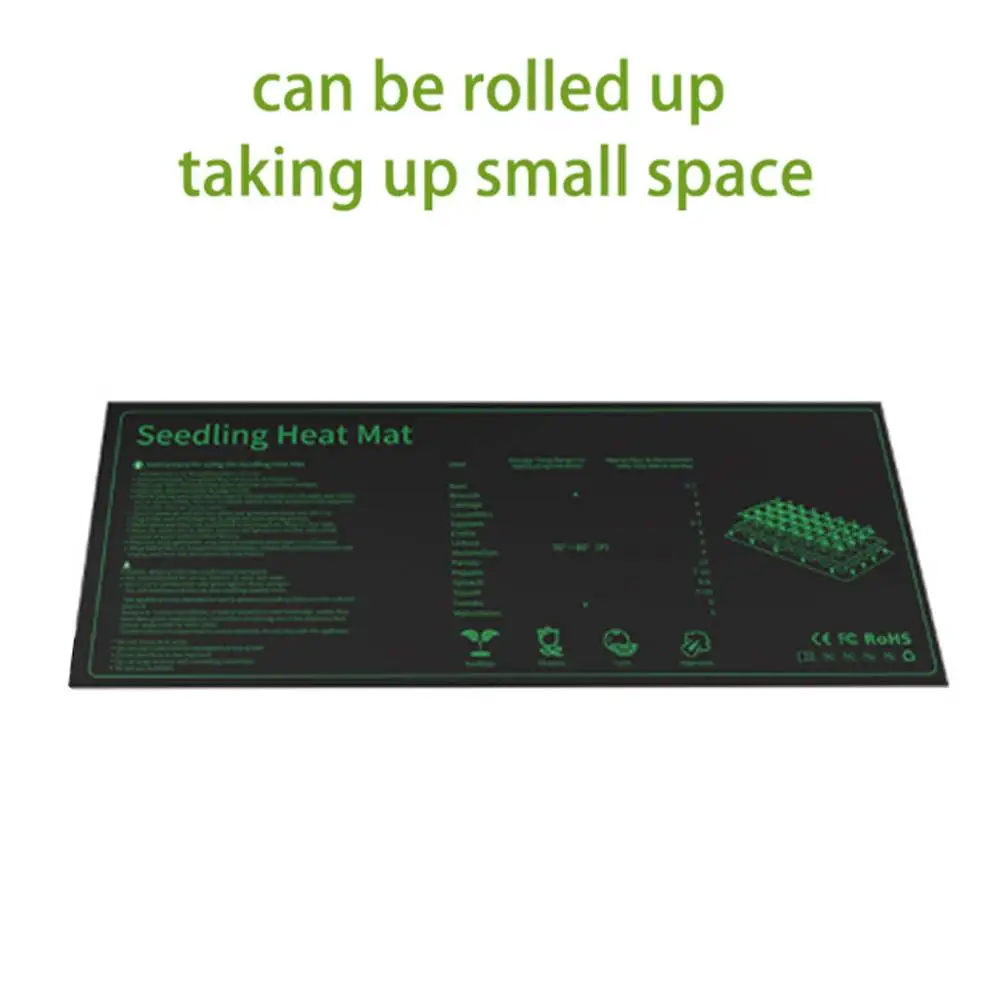 Энергосберегающий коврик для нагрева растений с контроллером термостата для внутреннего садоводства, поддерживает стабильный рост 10 на 20 дюймов
Энергосберегающий коврик для нагрева растений с контроллером термостата для внутреннего садоводства, поддерживает стабильный рост 10 на 20 дюймов