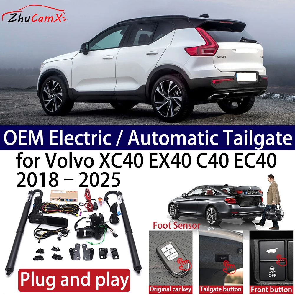 ZhuCamX for Volvo XC40 EX40 C40 EC40 2018–2025 Car Power Electric Automatic One-Click Smart Liftgate Tail Gate Support Opener
ZhuCamX for Volvo XC40 EX40 C40 EC40 2018–2025 Car Power Electric Automatic One-Click Smart Liftgate Tail Gate Support Opener