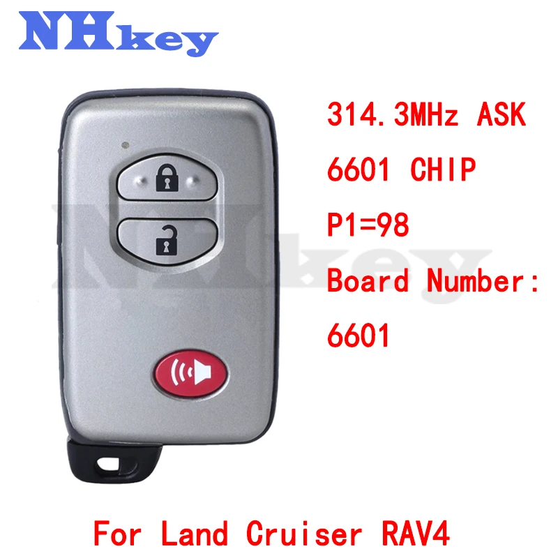 NHKEY 271451-6601 HYQ14AEM 314,3 МГц 6601 плата номер ID74 смарт-ключ для 2011 2012 2013 2014 2015 Toyota Land Cruiser 200 RAV4
NHKEY 271451-6601 HYQ14AEM 314,3 МГц 6601 плата номер ID74 смарт-ключ для 2011 2012 2013 2014 2015 Toyota Land Cruiser 200 RAV4