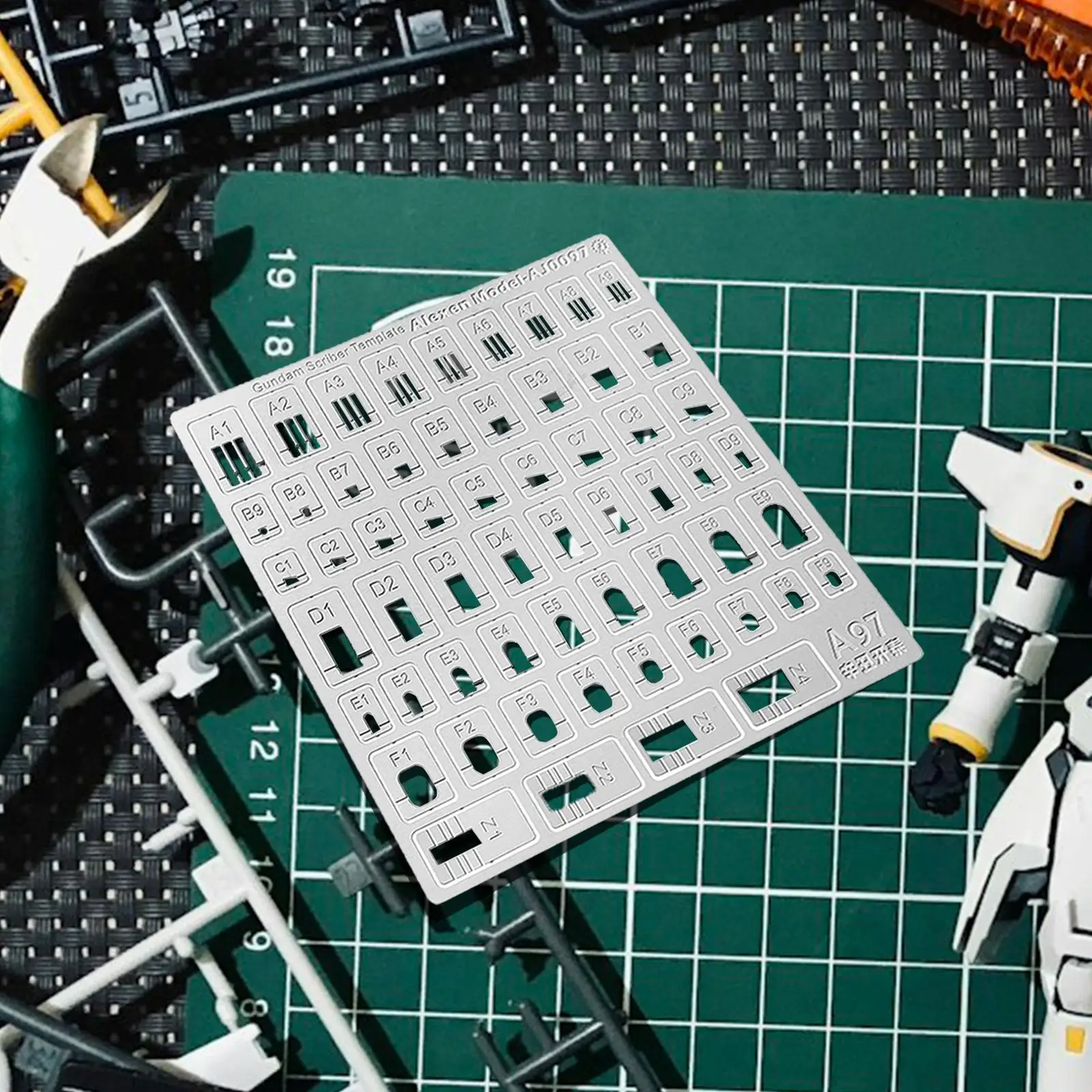 Вспомогательная линейка для резьбы, устройство для сверления отверстий, простая в использовании долговечная модель для хобби, инструмент для творчества, трафарет для линии для профессионального творчества
Вспомогательная линейка для резьбы, устройство для сверления отверстий, простая в использовании долговечная модель для хобби, инструмент для творчества, трафарет для линии для профессионального творчества