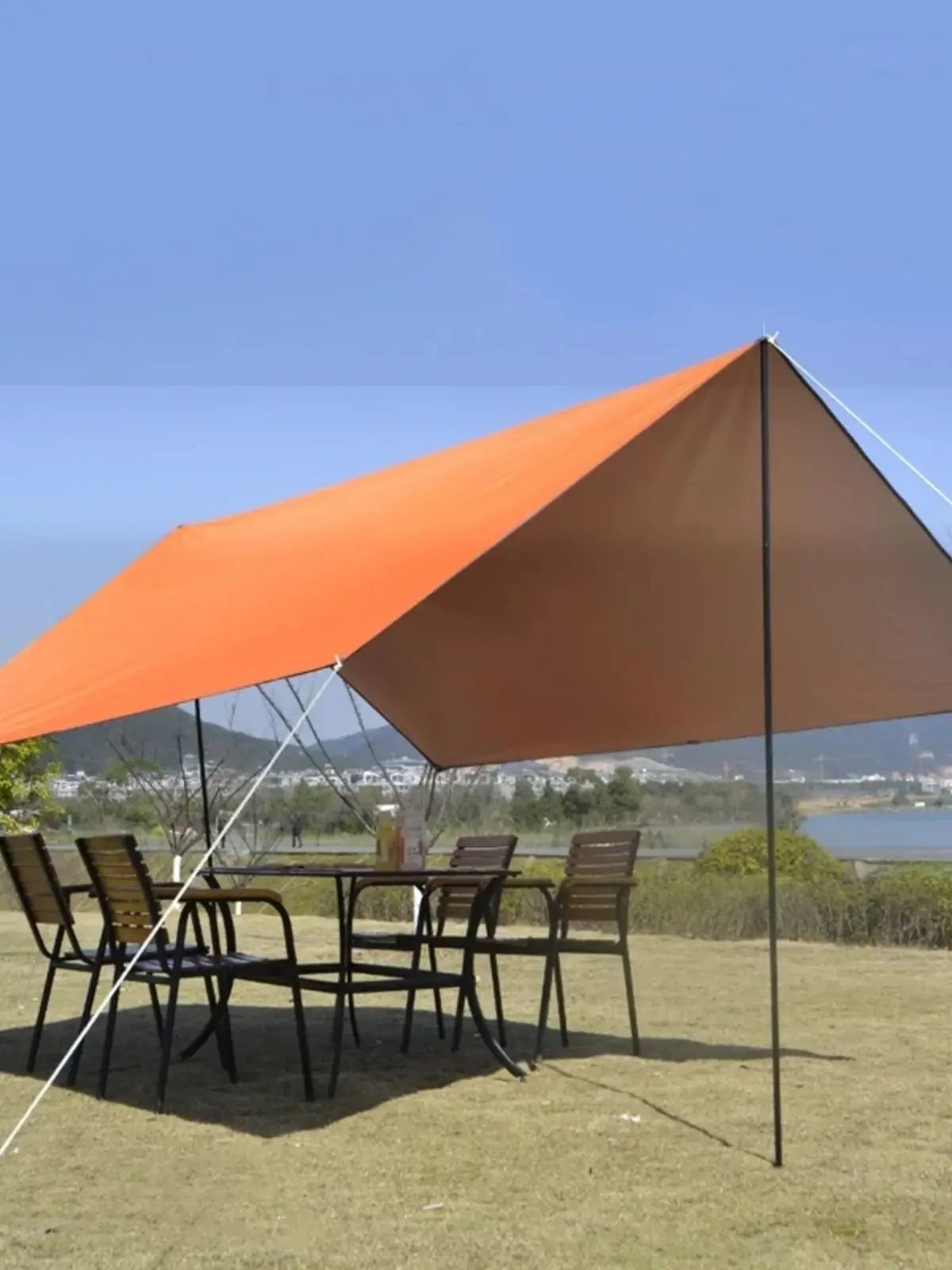 Садовый навес, водонепроницаемый полиэстер, принадлежности для кемпинга, тент, универсальный тент для палатки, легкая занавеска для неба
Садовый навес, водонепроницаемый полиэстер, принадлежности для кемпинга, тент, универсальный тент для палатки, легкая занавеска для неба