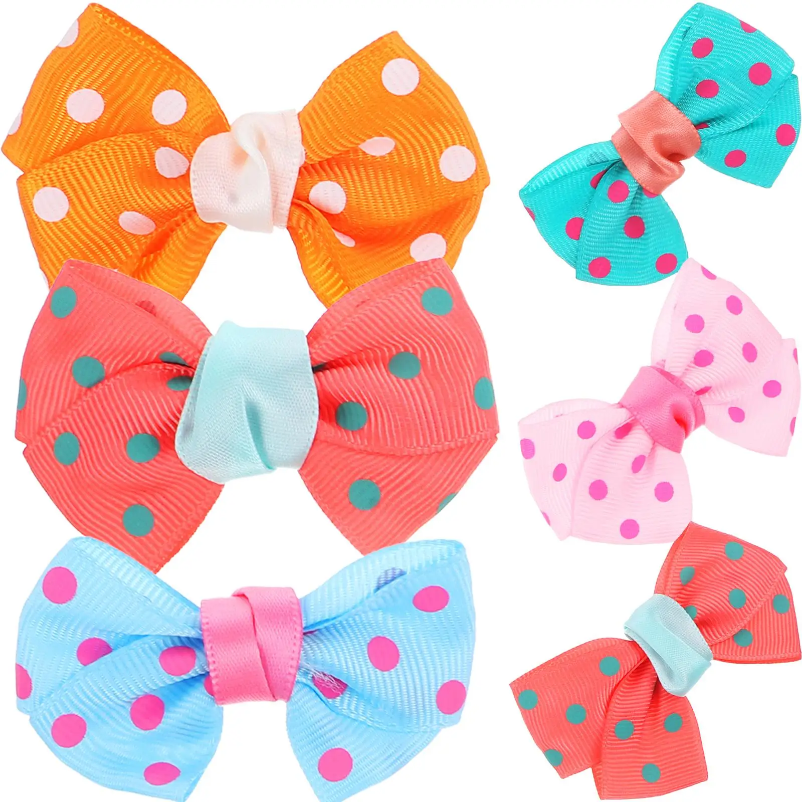 6 Pcs Bow Clips Bobby Pins Double Layer Bowknot Bowknot Hair Clips Barrette Long Hair Accessories Dog Supplies
6 Pcs Bow Clips Bobby Pins Double Layer Bowknot Bowknot Hair Clips Barrette Long Hair Accessories Dog Supplies
