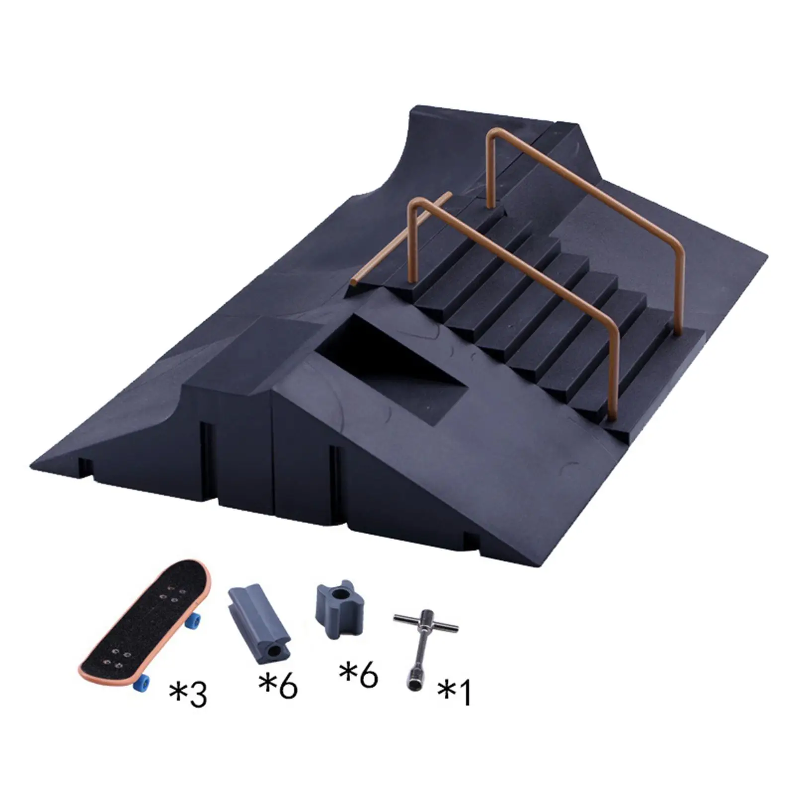 Fingerboard Skate Ramps Deck Children Toys Early Educational for Adults Boys
Fingerboard Skate Ramps Deck Children Toys Early Educational for Adults Boys