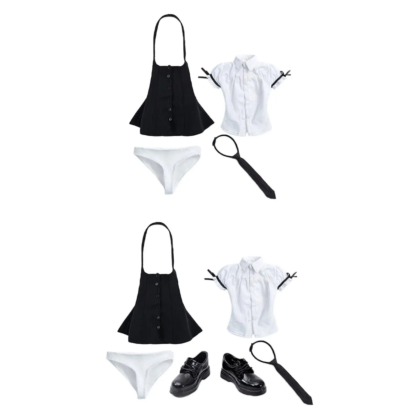 1/6 Female Doll Clothes Set JK Suit Handmade Outfit Costume Uniform School Girl Suit for 12'' Action Figures Accessories Clothes
1/6 Female Doll Clothes Set JK Suit Handmade Outfit Costume Uniform School Girl Suit for 12'' Action Figures Accessories Clothes