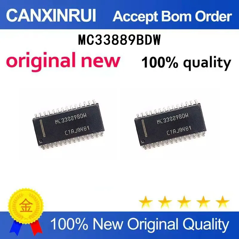 (5-100 Pieces) Brand new original MC33889BDW MC33889 SOP-28 automotive computer board chip IC
(5-100 Pieces) Brand new original MC33889BDW MC33889 SOP-28 automotive computer board chip IC