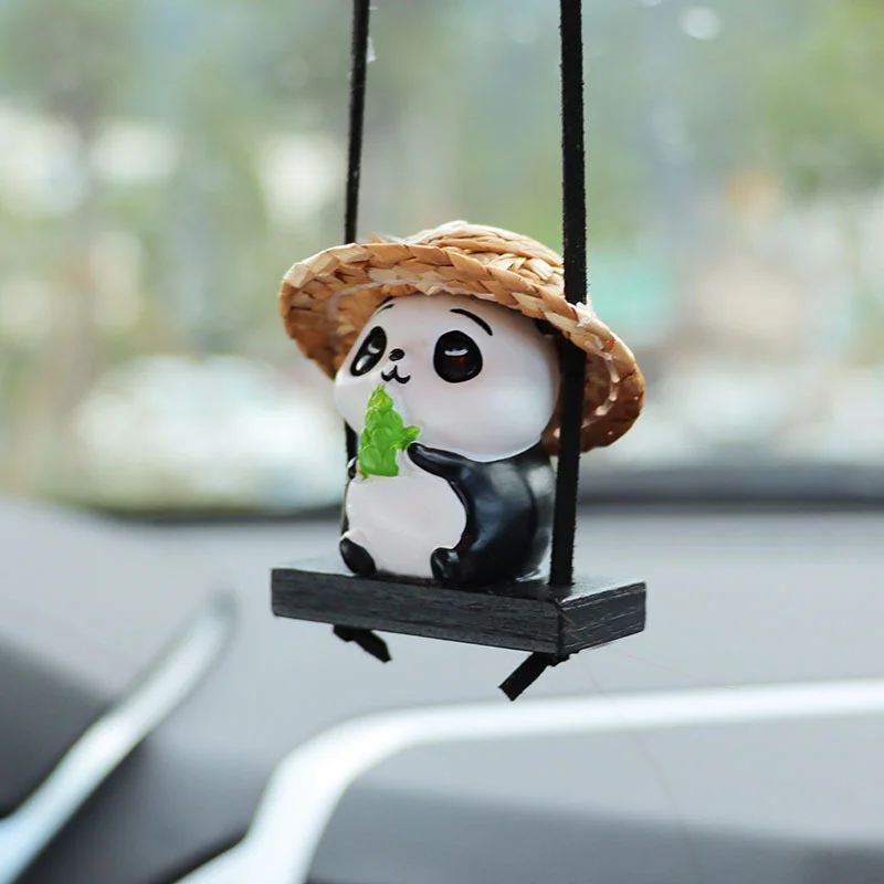 Swing Panda Car Pendant Car Rearview Mirror Hanging Ornaments Swing Panda Pendant Automobile Decoration Accessories
Swing Panda Car Pendant Car Rearview Mirror Hanging Ornaments Swing Panda Pendant Automobile Decoration Accessories