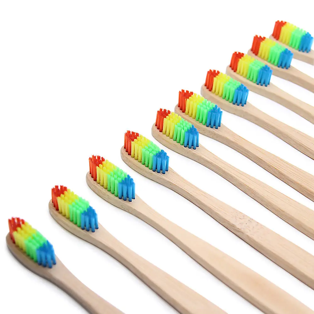 12 Pcs Toothbrush Biodegradable Iridescent Bristle Soft Nylon Extra Protection Eco Friendly Bamboo Toothbrush,Iridescent Bristle
12 Pcs Toothbrush Biodegradable Iridescent Bristle Soft Nylon Extra Protection Eco Friendly Bamboo Toothbrush,Iridescent Bristle